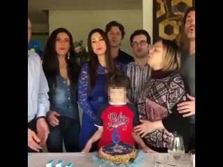 Manuela Arcuri, il figlio Mattia festeggia 6 anni