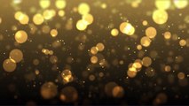 gold particles effect【Free Background Effects】
