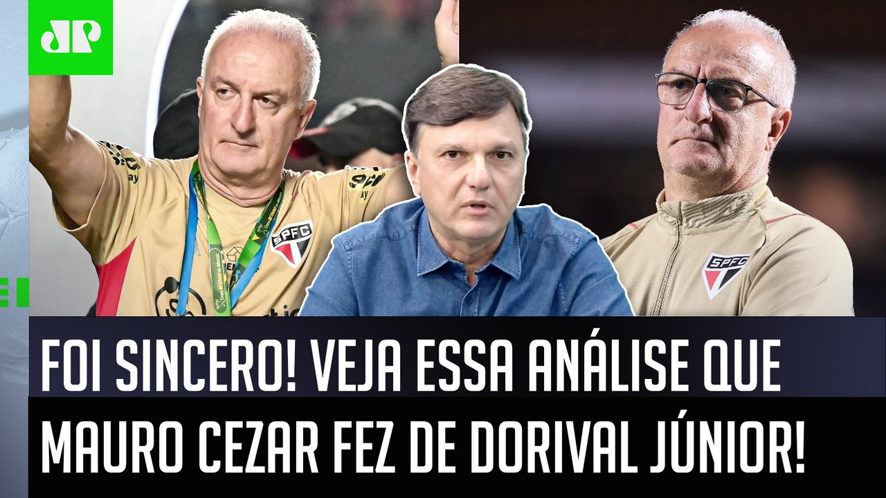 "TEM MUITO EXAGERO! Pra mim, o Dorival é..." Mauro Cezar É SINCERO sobre o TÉCNICO do São Paulo!
