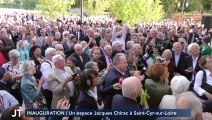 INAUGURATION / Un espace Jacques Chirac à Saint-Cyr-sur-Loire