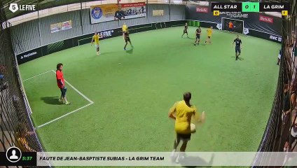 Faute de Jean-Basptiste Subias - LA GRIM TEAM