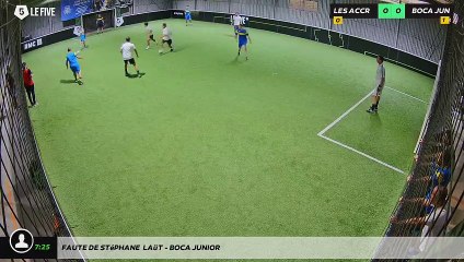 Faute de Stéphane  Laüt - BOCA JUNIOR