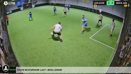 Faute de Stéphane  Laüt - BOCA JUNIOR