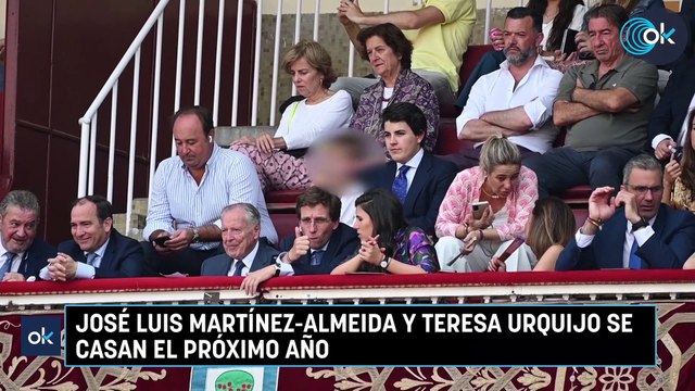 José Luis Martínez-Almeida y Teresa Urquijo se casan el próximo año