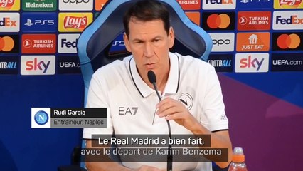 Garcia ne veut pas se focaliser uniquement sur Bellingham