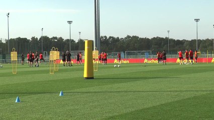 Lens going through final preparations for Champions League visit of Arsenal