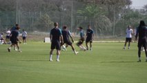 Napoli training ahead of Real Madrid UCL tie