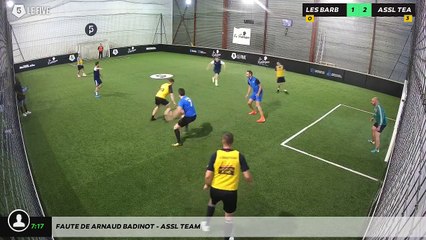 Faute de Arnaud Badinot - ASSL TEAM