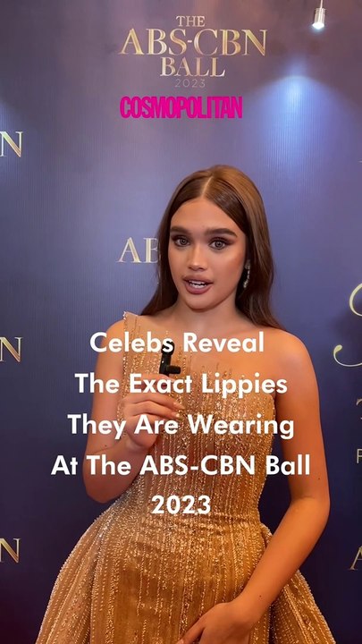 Celebs Reveal The Exact Lipsticks They Wore At The ABS-CBN Ball 2023
