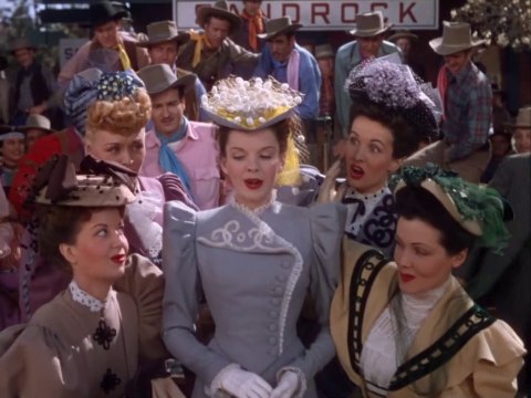 Judy Garland & Cast | On the Atchison Topeka and the Santa Fe | Harvey Girls (1946)