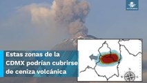 Volcán Popocatépetl registra actividad este lunes y ceniza podría caer en la CDMX