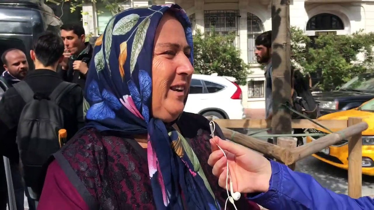 "Sadaka için değil, hakkımız için buradayız"