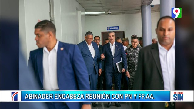 Abinader encabeza reunión de Plan de Seguridad Ciudadana | Primera Emisión SIN