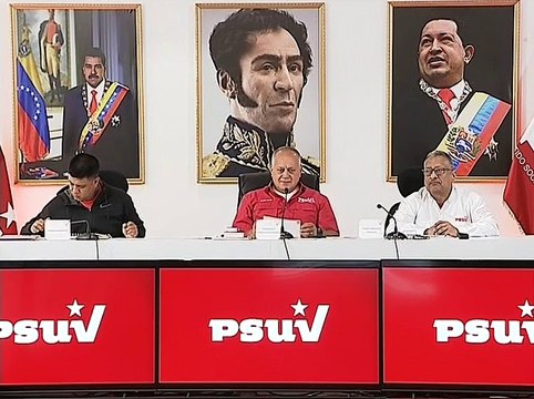 Primer Vpdte. del PSUV Diosdado Cabello: La pelea de la oposición es nombrar los miembros de mesa