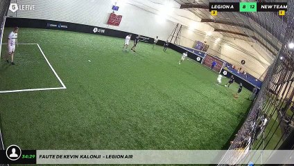 Faute de Kevin  Kalonji  - LEGION'AIR