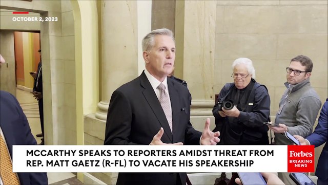 BREAKING NEWS: McCarthy Hints He May Take Dem Support To Ward Off Matt Gaetz Attack