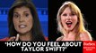 VIRAL MOMENT: Hecklers Interrupt Nikki Haley During Speech To Ask If She's A Taylor Swift Fan