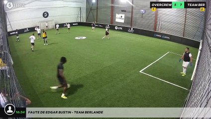 Faute de Edgar Bustin - TEAM BERLANDE
