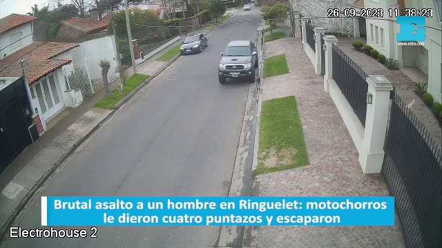Brutal asalto a un hombre en Ringuelet: motochorros le dieron cuatro puntazos y escaparon