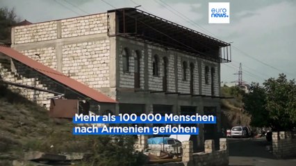 „Soll ich alleine da bleiben?“ Berg-Karabach ist leergefegt