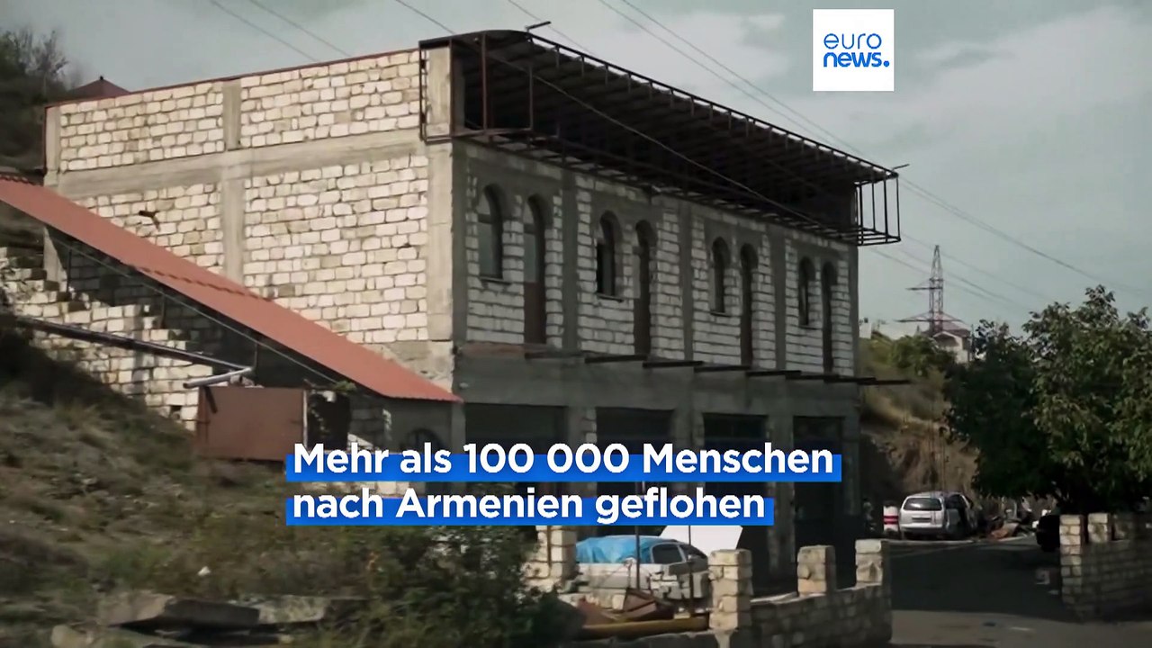 „Soll ich alleine da bleiben?“ Berg-Karabach ist leergefegt
