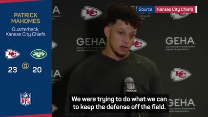 Mahomes warns NFL 'I'm faster than people think'