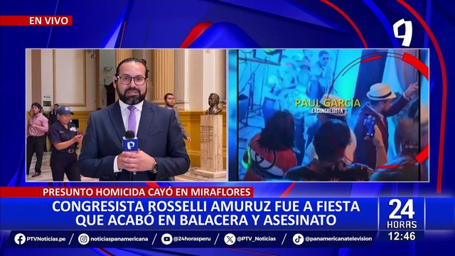 Rosselli Amuruz: Piden a congresista mayor explicación sobre fiesta que terminó con 1 muerto
