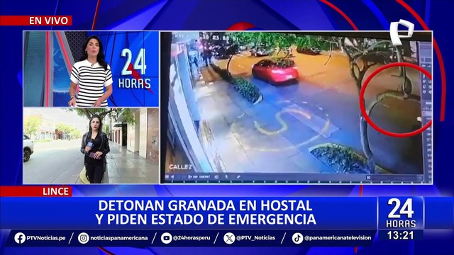Lince: piden que distrito sea declarado en emergencia tras ataque con granada a hostal