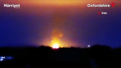 İngiltere'de korkutan patlama!