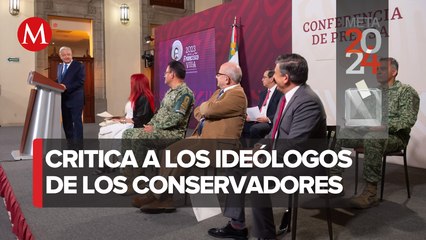 AMLO exhibe escrito de Sheridan "AMLO y el pueblo", para demostrar su pensamiento conservador