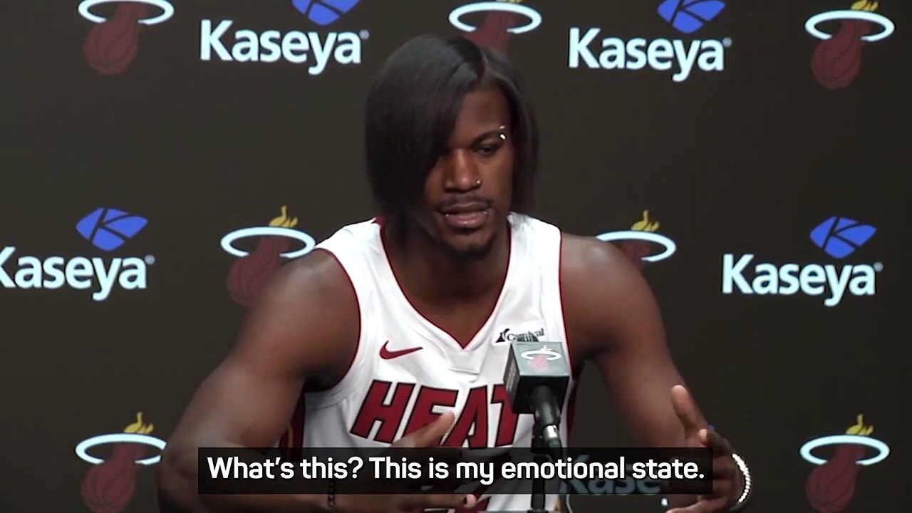 Jimmy Butler's explains new eye-raising 'emo' look