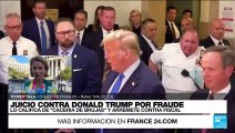 Informe desde Nueva York: quién es el primer testigo contra Trump en caso de fraude