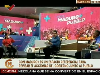 Programa Con Maduro+ espacio referente para evaluar los logros del Gobierno Nacional