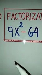 Factorización algebraica directa/Ejercicio elemental