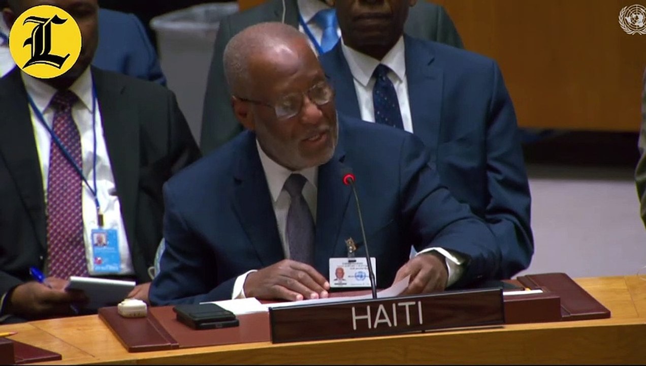 Haití agradece en la ONU "expresión de solidaridad" que supondrá la fuerza multinacional
