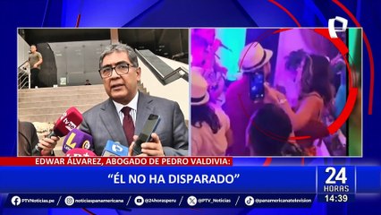 Abogado de Pedro Valdivia, acusado de homicidio en fiesta de excongresista: "Él no ha disparado"
