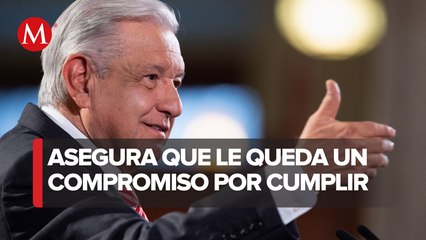 AMLO acepta que no se puede resolver todo en seis años