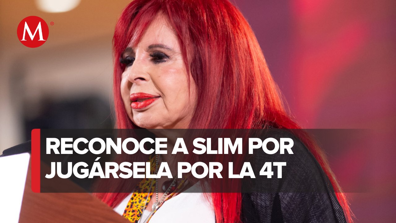 México necesita a empresarios como Slim, que se la juegan con la 4T: Layda Sansores