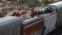 Migrante venezolana narró cómo vivió entre gritos las labores de parto en el techo del tren La Bestia