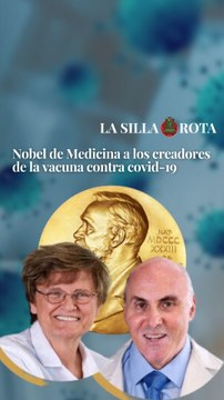 Nobel de Medicina a los creadores de la vacuna contra covid-19