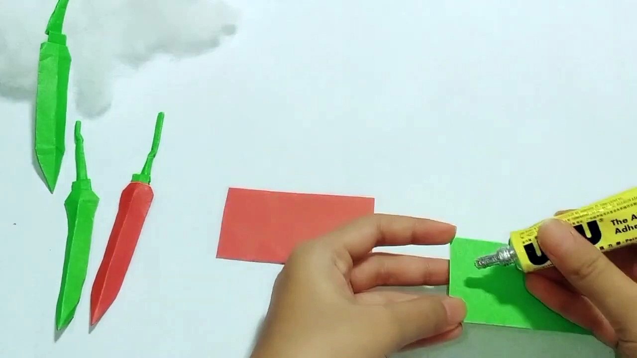 Let's get creative with chili origami