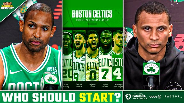 Who Should START for the Celtics? | Media Day 2023t Should Celtics STARTING FIVE Be This Season?