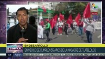 Diversos sectores en México se movilizan a 55 años de la masacre de Tlatelolco