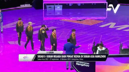 Skuad E-Sukan Dota2 tuai Gangsa di Hangzhou