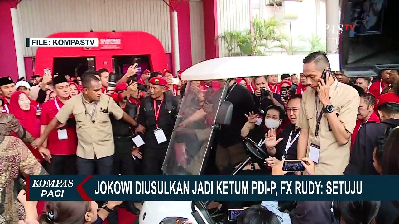 Jokowi Diusulkan Jadi Ketum PDIP Gantikan Megawati, FX Rudy: Setuju ...