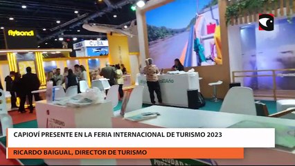 Capioví presente en la Feria Internacional de Turismo 2023