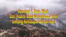 Nasehat & Kata Bijak Islami Terbaik Dari Hadits Nabi Muhammad SAW #08# (Kajian Islam)