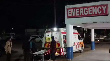 नरसिंहपुर: मजदूरों से भरा 207 वाहन पलटा, 11 हुए घायल