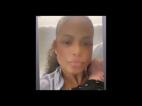 M. Pokora papa pour la 2e fois : tendre vidéo de son fils Kenna dans les bras de Christina Milian