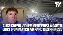 Alice Coffin violemment prise à partie par la sécurité, lors d'un match au Parc des Princes